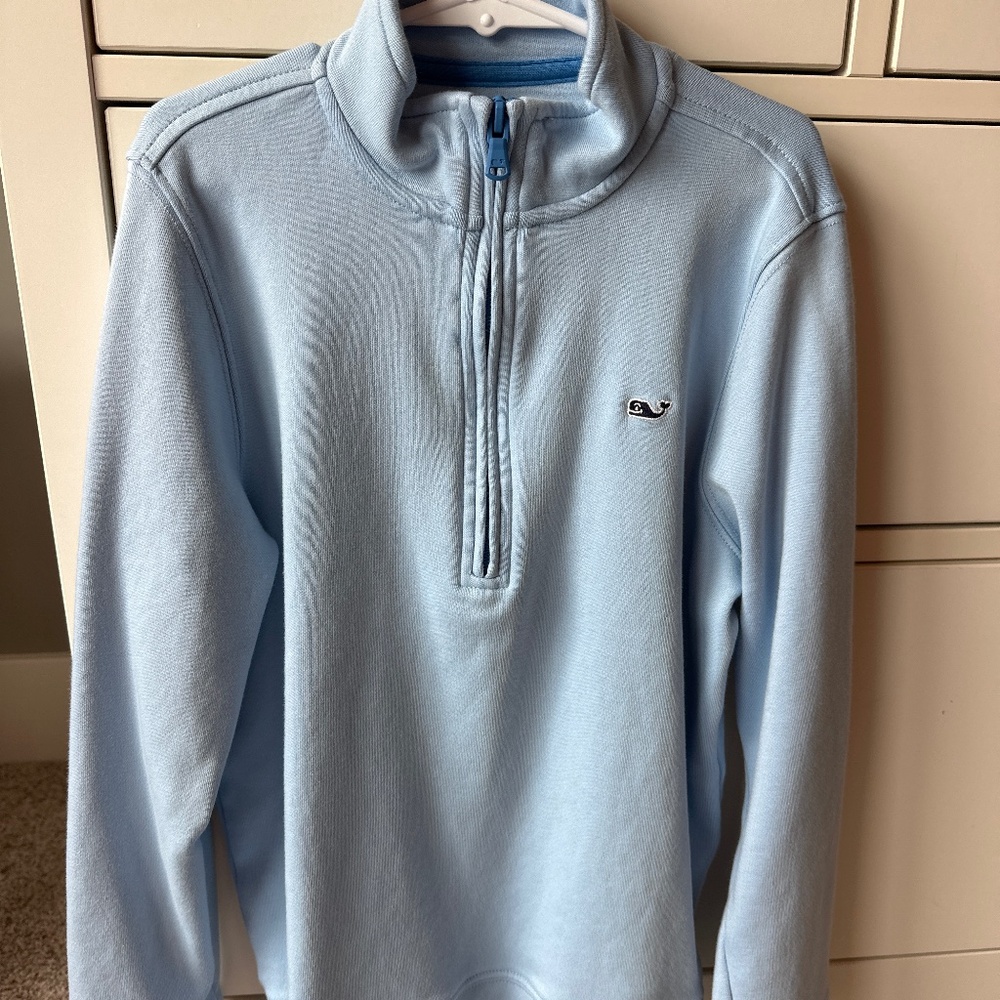 Vineyard vines boys size 8 1/4 zip